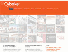 Tablet Screenshot of cybake.co.uk
